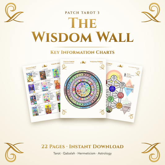The Wisdom Wall ~ Patch Tarot 3 promo image