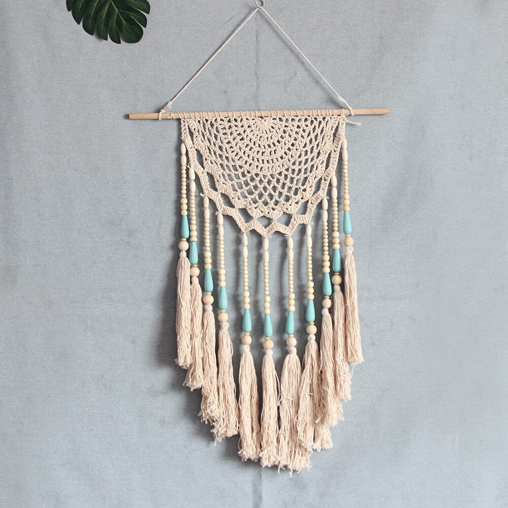 Nordic Dreamcatcher Wall Tapestry