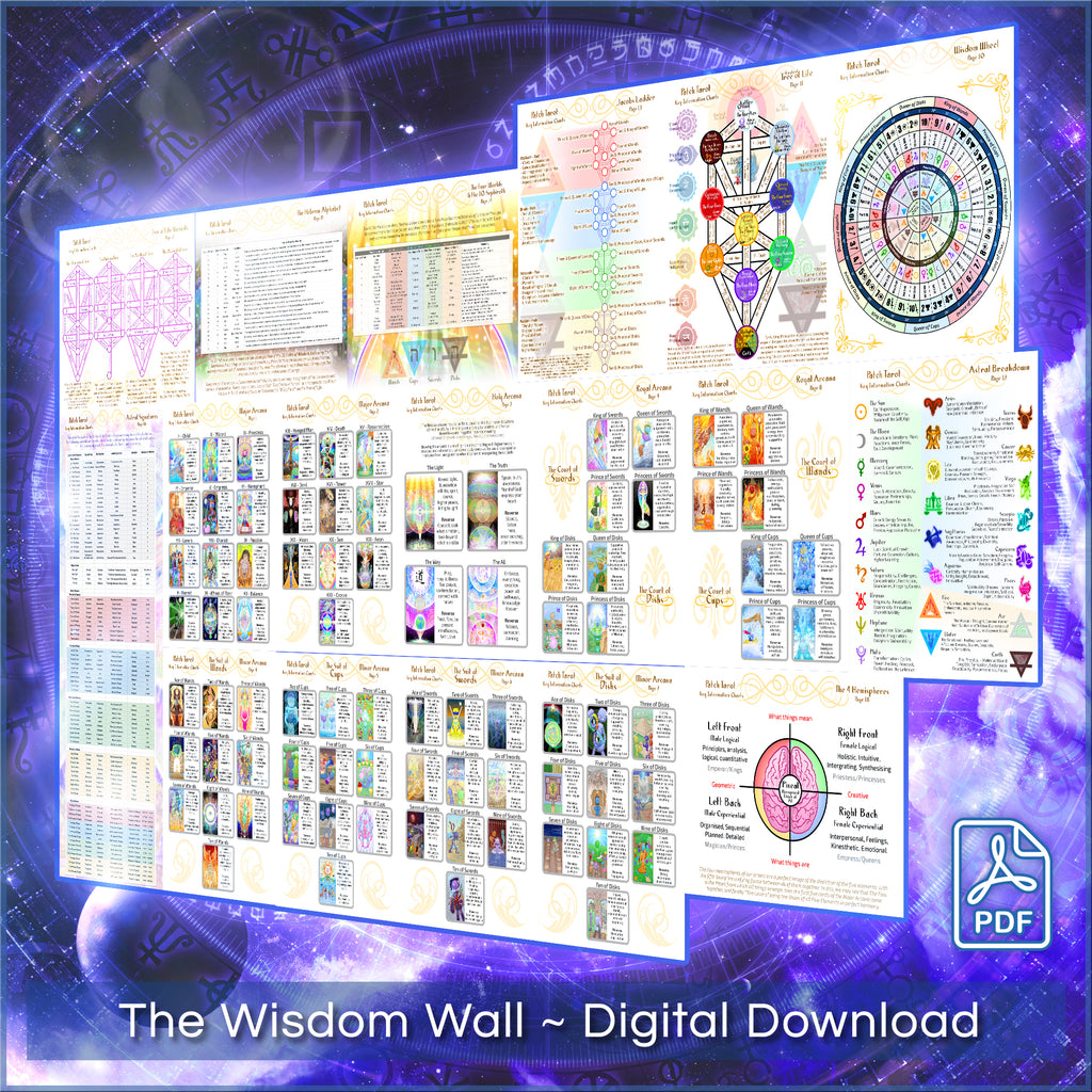 The Wisdom Wall ~ Patch Tarot